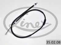 Linex Handbremsseil Bremsseil Links Passend FüR Renault Clio III BR0/1 CR0/1