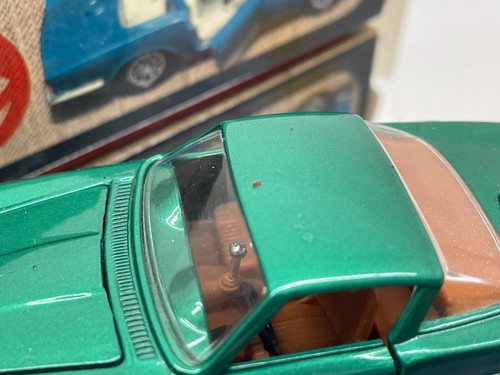 MEBETOYS A22 CHEVROLET CORVETTE COUPE RONDINI -GREEN MET. 1:43- GOOD IN BOX- 527 - Imagen 9 de 16