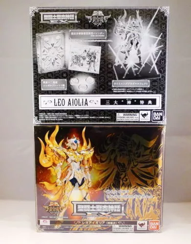 Saint Seiya Soul of Gold Cloth Myth EX Leo Aiolia God Cloth Action Figure  wBonus