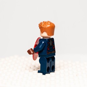 LEGO Minifigure Captain America - Detailed Suit (sh0264) Marvel 76047