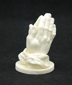 3D Praying Hands L, Silicone Mold Chocolate Polymer Clay ...