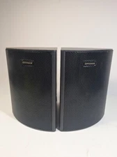 Optimus Satellite Speakers (Pair) Vintage Model # 40-4055