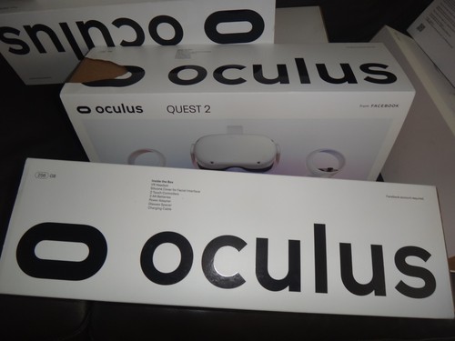 (1) Oculus Quest 2 256GB - EMPTY BOX ONLY + Outer Sleeve - Picture 4 of 7