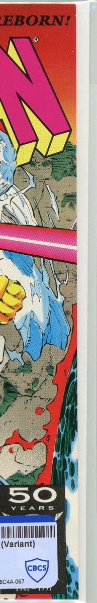 X-Men #1 (Marvel 1991) | RAW 8.5 VF+ | Jim Lee Art | Cover C