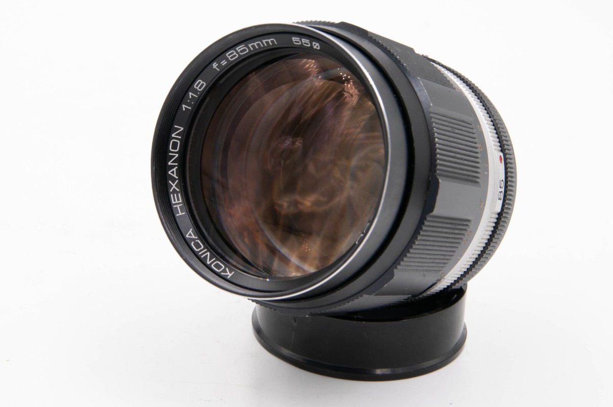 Konica Hexanon 85mm f1.8 AR-Mount Telephoto Prime Lens w Konica Hexanon 85mm f1.8 AR-Mount Telephoto Prime Lens w