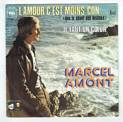 Marcel AMONT Vinyl 45T 7'' L'AMOUR C'EST LESS CON... als Vogelgesang
