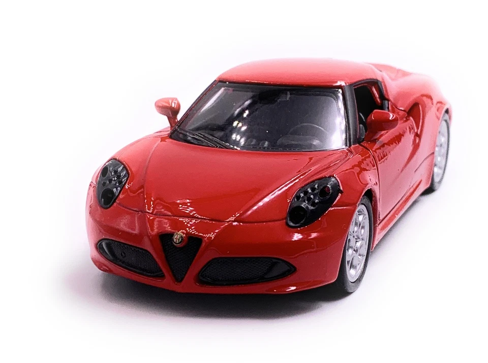 Alfa Romeo 4c Voiture Sport Maquette de Auto en Rouge Maßstab 1:3 4 (Licencé) - Photo 2/4