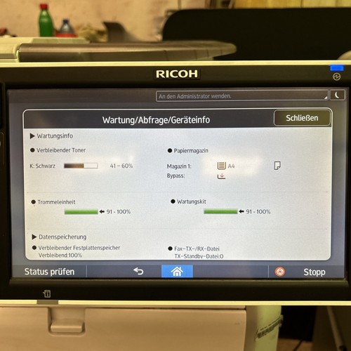 Impresora láser Ricoh MP 402 A4 S/W multifunción WiFi 🛜 escáner dual - Imagen 9 de 10