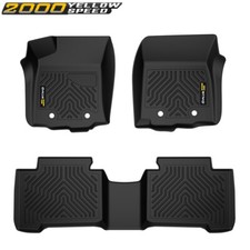 Floor Mats Liners Fit For 2018-2023 Toyota Tacoma Double Cab Tpe All Weather
