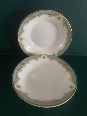 2 Vintage Royal Worcester Devonshire 1962 13,5 cm kleine Wüste Obstschale exzellenter Zustand