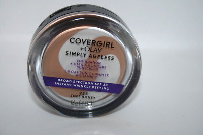 Covergirl + Olay Simply Ageless Foundation SPF 28 #255 Soft Honey  EXP 09/2025