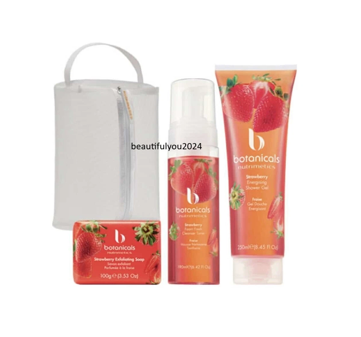 Nutrimetics Botanicals Strawberry Set