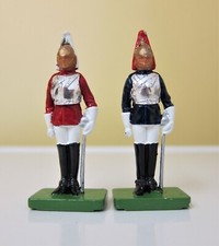 W. Britain 1990 Two Troopers Life Guard  Blues and Royals Made in England