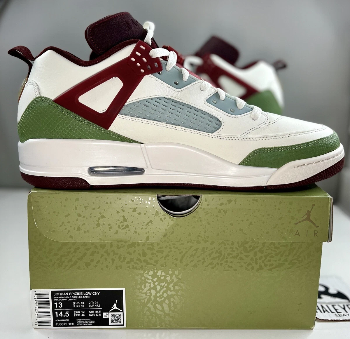 Nike Air Jordan Spizike Low Chinese New Year (2024) | Men's Size 13 | FJ6372-100 Nike Air Jordan Spizike Low Chinese New Year (2024) | Men's Size 13 | FJ6372-100