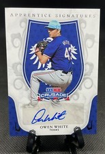 2024 Panini Crusade Apprentice Signature #AS-OWT Owen White - Texas Rangers