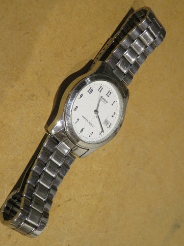 vecchio orologio da polso CASIO QUARTZ Water Resistant 1332 MTP japan  movement | eBay