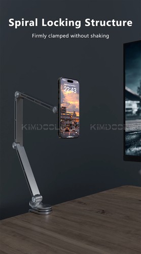 Long Arm Stand For Monitor Stand iPad Galaxy Tablet Kindler Tablet Desk Holder - 第 22/26 張圖片