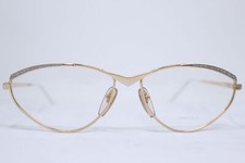 PANCALDI mod THAIIE col GOLD sz 60/25 Eyeglasses Frame
