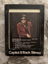 8 Track Tape Ronnie Milsap Out Where the Bright Lights Are Glowing