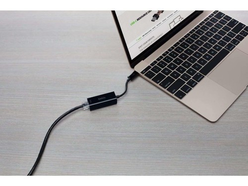 Belkin F2CU040btBLK USB-C to Gigabit Ethernet Adapter (Also Known as USB Type-C) - Picture 6 of 12