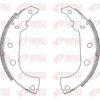 Remsa Bremsbackensatz Bremsbacken Hinten FüR Fiat Fiorino Kasten 146 Uno