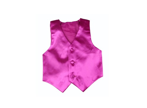 6pcs Boy Teen White Satin Shawl Lapel Suits Tuxedo with a Color Satin Vest 4T-20 - Picture 13 of 27