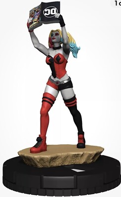 FCBD HARLEY QUINN HEROCLIX EXCLUSIVE FIGURE WIZKIDS FREE COMIC