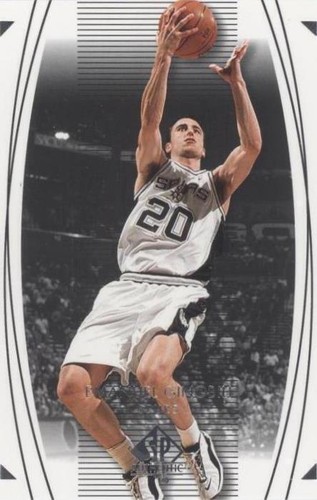 MANU GINOBILI 2003-04 Upper Deck UD Sweet Shot Spurs #78 | eBay