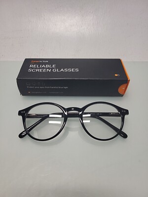 Tijn glasses TIJN Blue Light Blocking Glasses,Vintage Round Frame  main image 3