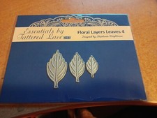 CUTTING DIES TATTERED LACE FOR SCRAPBOOKING NEW J1511 FLORAL LAYERS LEAVES 4