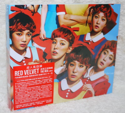 K-POP Red Velvet Vol.1 The Red 2015 Taiwan Ltd CD+48P photobook+