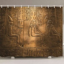 Cleaner Grey Nice Area 3D Shower Curtain Waterproof Fabric Bathroom Decoration