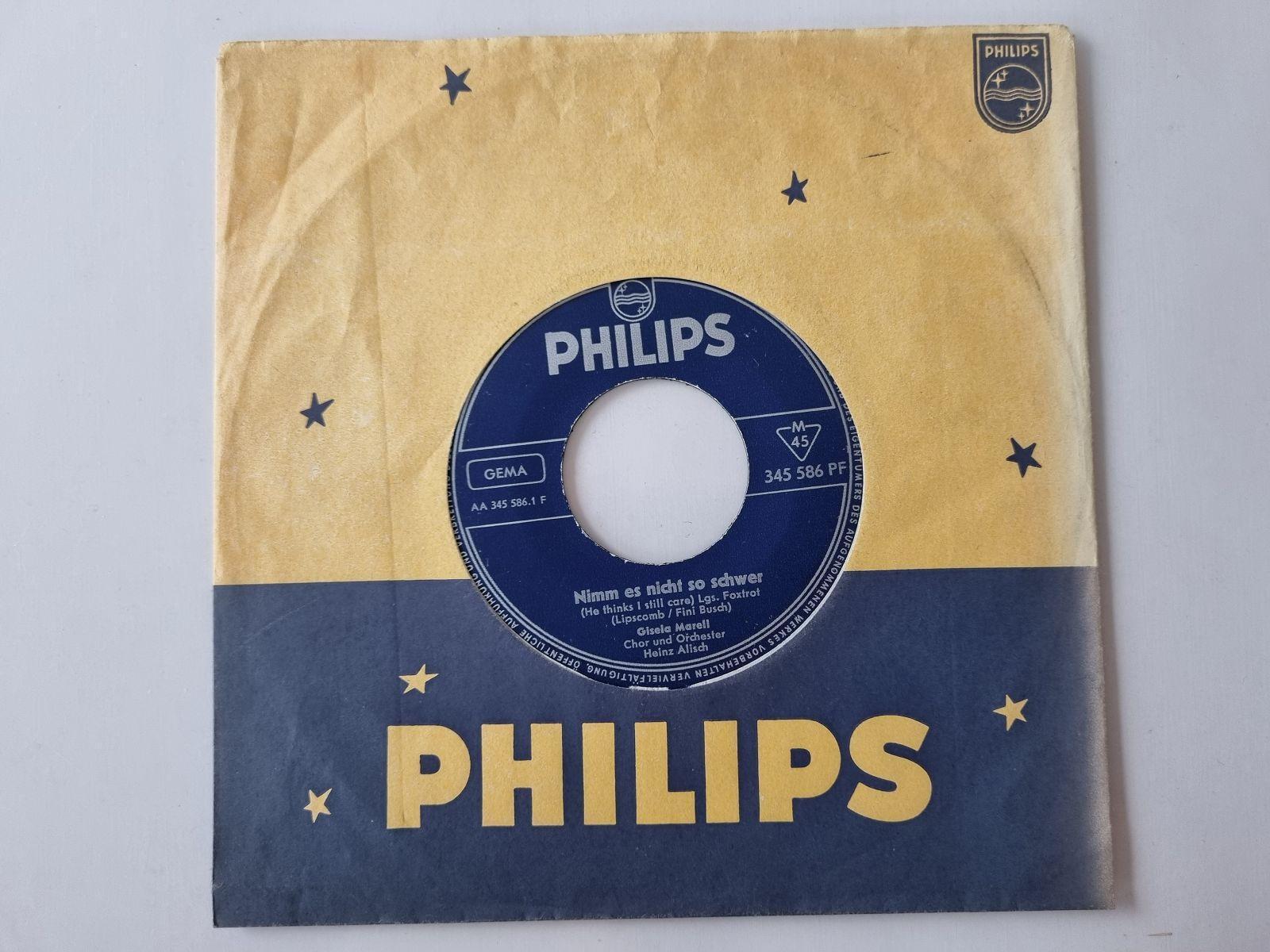 7"" Single Gisela Marell - Nimm es nicht so schwer Vinyl Germany