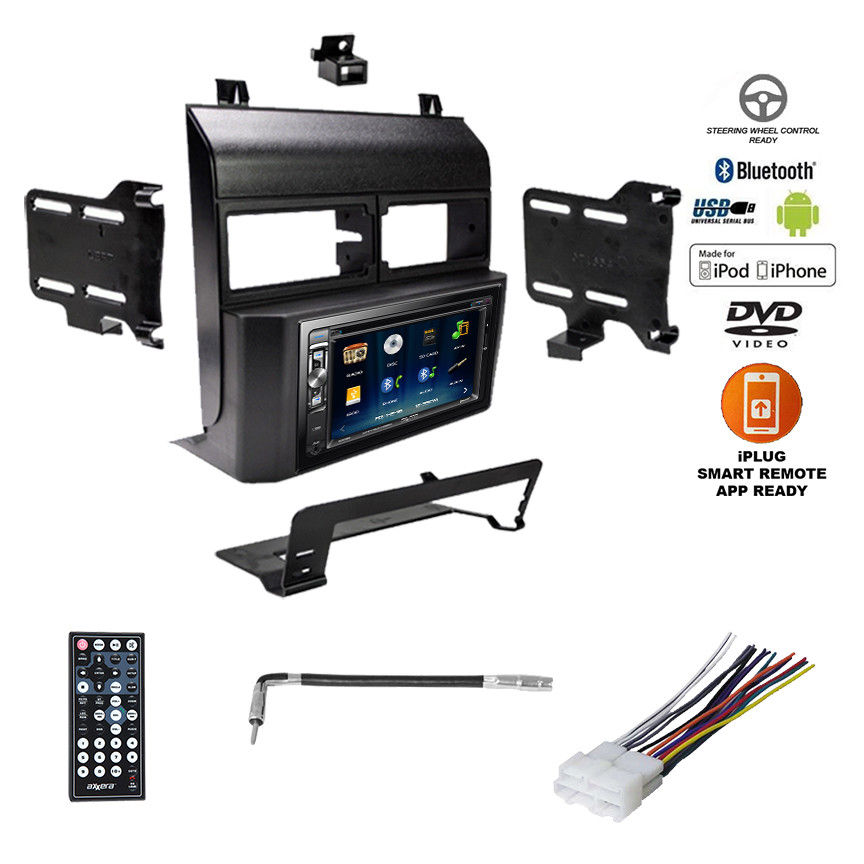 Double DIN USB Bluetooth Stereo Chevrolet/GMC Pickup Truck ... car alarm wire harness black 