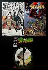 SPAWN LOT #10, 11, 12 Hi-Grade TODD MCFARLANE, FRANK MILLER, DAVE SIM Image 1993