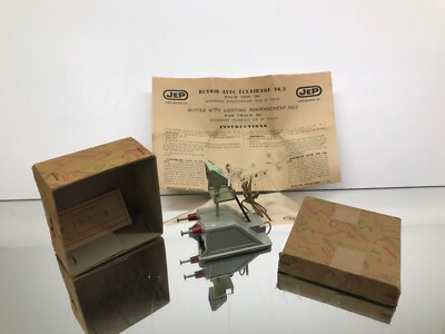 JEP BUFFER WITH LIGHTING ARRANGEMENT 56/2 -00 1:76 very rare- GOOD IN BOX