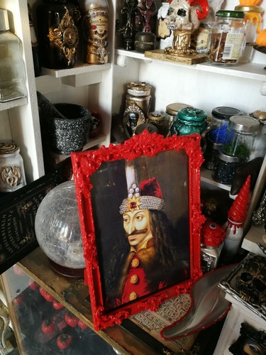 figurative art modern painting frame decorative paint dracula antiques portrait - Picture 6 of 12