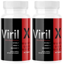 Viril X - All Natural Formula Dietary Supplement - 2 Pack