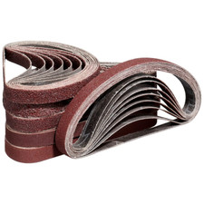 36pcs 1 x 30 inch Sanding Belt 60 80 120 150 240 400 Grit Sander Belts Sandpaper