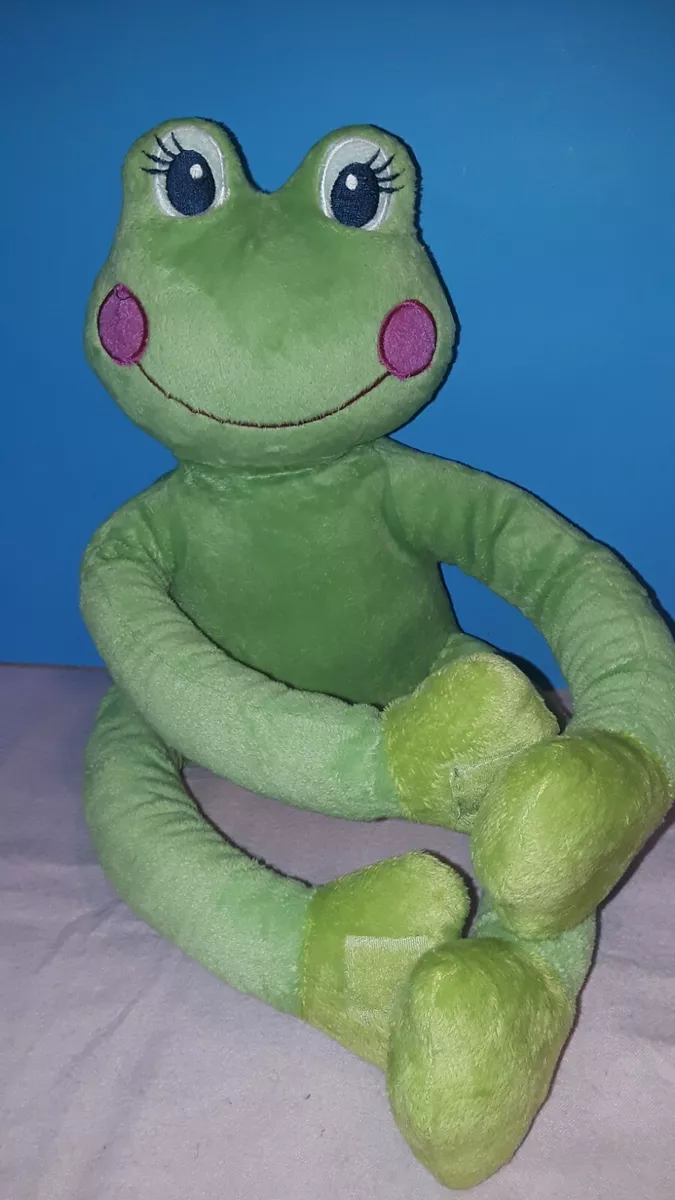 Totally Me Toys R Us Hanging Frog 19 Plush Hugging Green Stuffed Animal