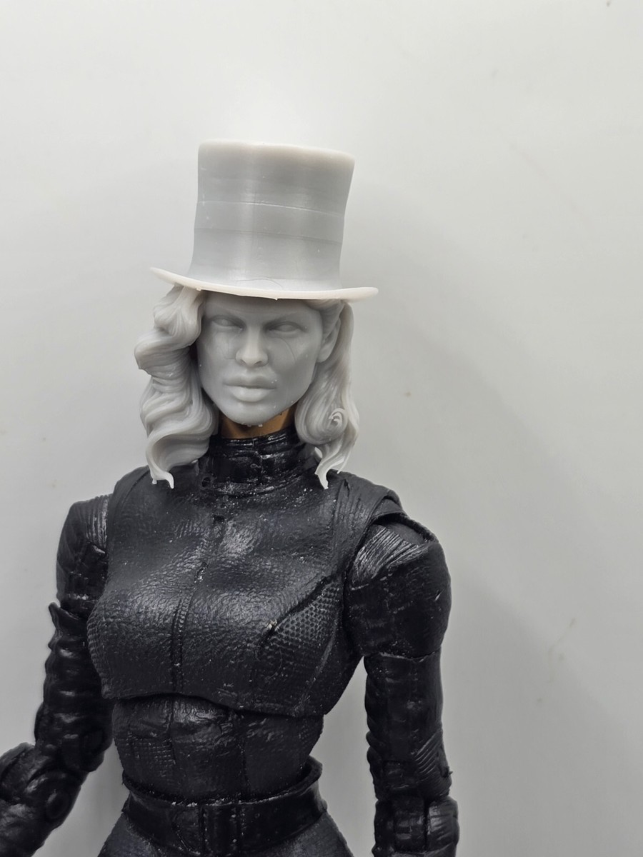 3d Print ZATANNA TOP HAT HEAD #3 7
