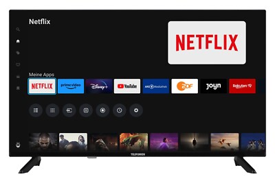 Telefunken D32F751X7CW Fernseher 32 Zoll Smart TV Full HD HDR 6 Monate HD+ 2026