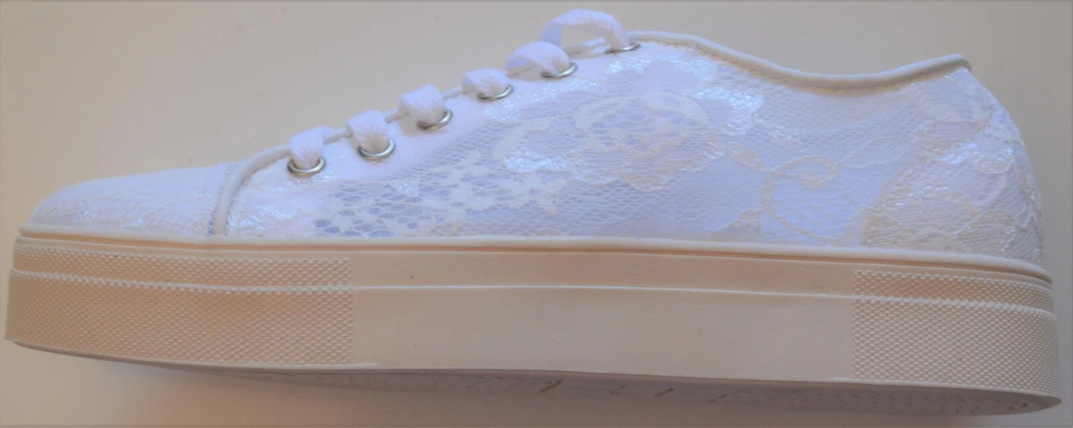 Tennis blanche dentelle new arrivals