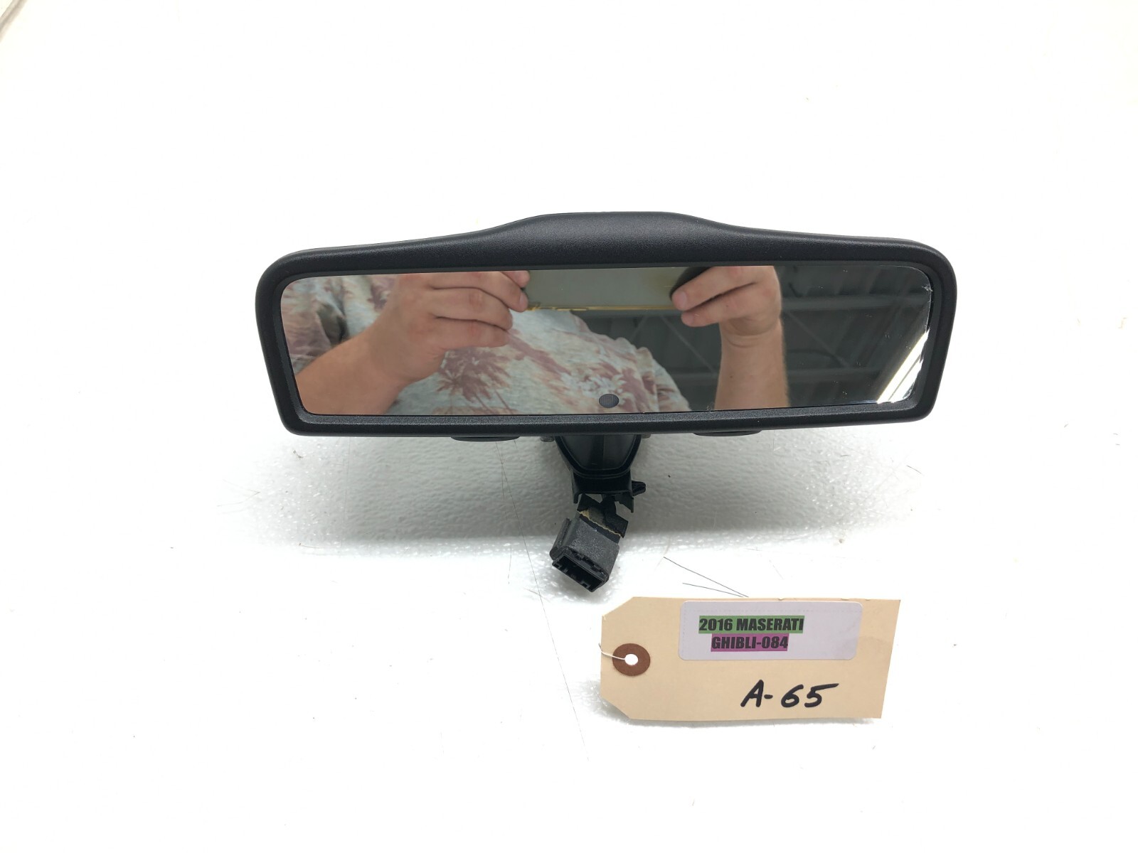 2014-2019 MASERATI GHIBLI S INTERIOR REAR VIEW MIRROR OEM.