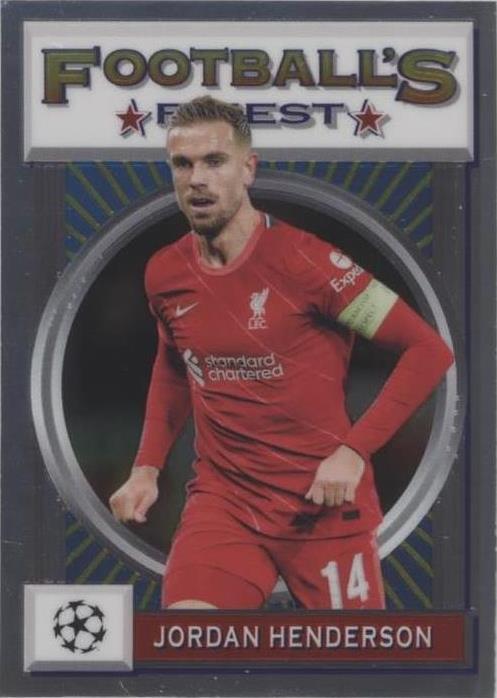 2021-22 Topps Finest Flashbacks UCL Jordan Henderson #175 - 1 of 1