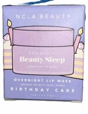 NCLA Beauty | Birthday Cake Overnight Lip Mask 15ml 0.5 fl oz NIB Hydrates Renew