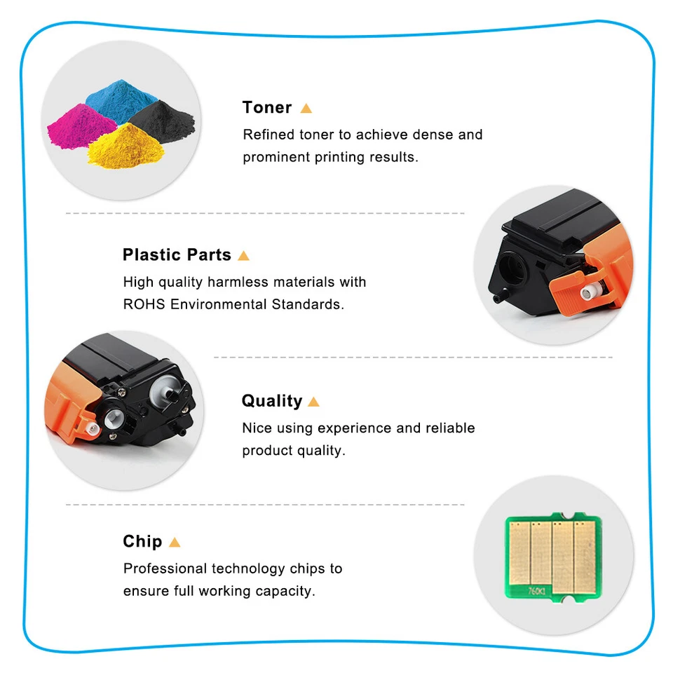 4PK TN-431 Toner Compatible for Brother HL-L8260cdw 8360cdw MFC-L8900cdw TN433 - Image 4 of 4
