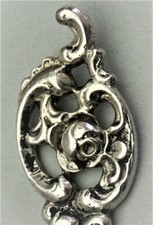 Hildesheimer Rose 800er Silber  Kuchengabeln 6 von 12 Rosen Besteck  (39)