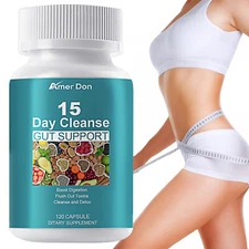 15 Day Cleanse - For Gut and Colon,Detox & Cleanse, Weight Management, Digestive