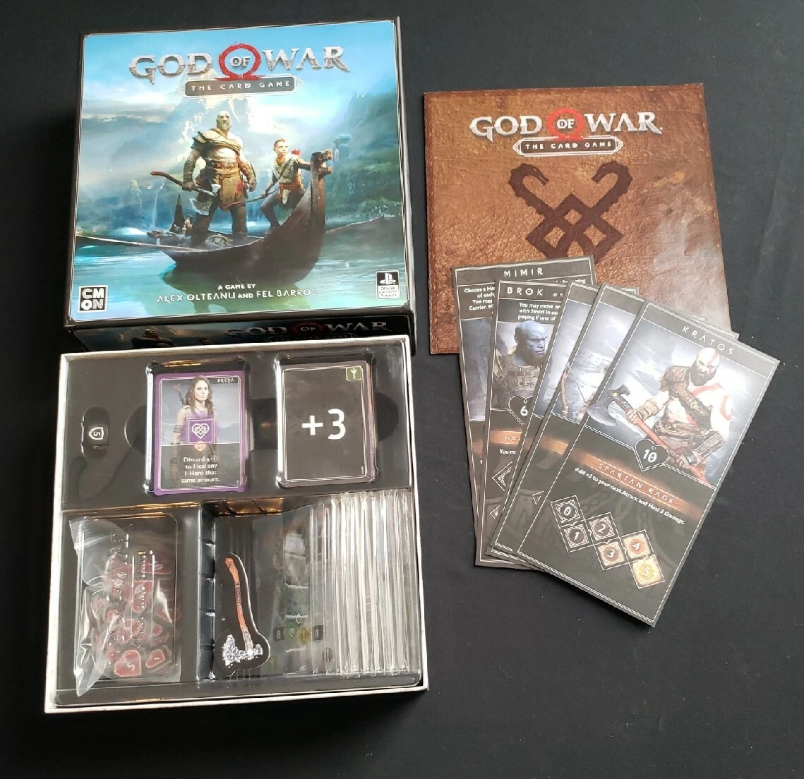 Jogo de Tabuleiro CMON LIMITED God of War: The Card Game (Inglês